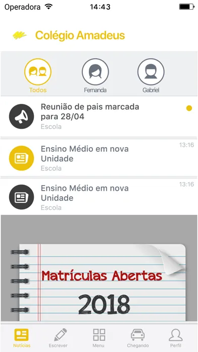 Amadeus App Screenshots