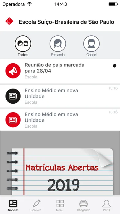 Capturas de pantalla de Escola Suíço-Brasileira SP