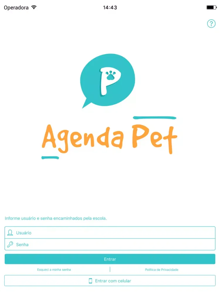 AgendaPet App iPad 应用截图