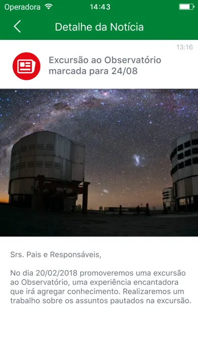 Screenshot di Colégio Apoio