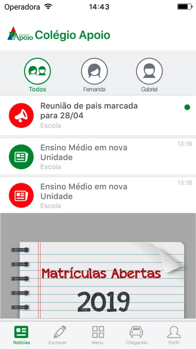 Screenshot di Colégio Apoio
