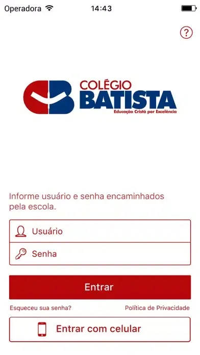 Colégio Batista de Brasília. Ekran Görüntüleri