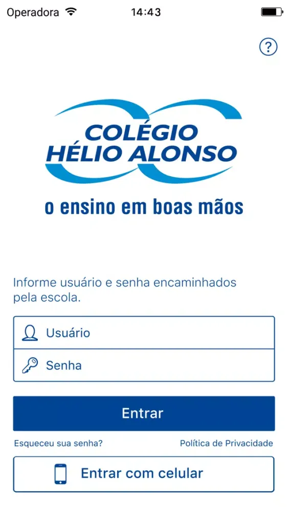 Ảnh chụp màn hình của Colégio Hélio Alonso