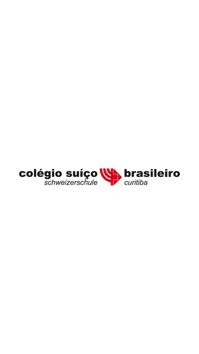 Capturas de tela do Colégio Suíço-Brasileiro PR