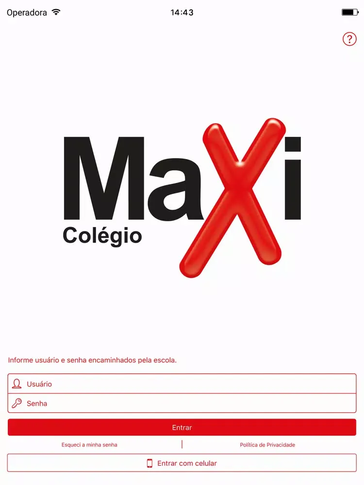 Colégio Maxi Cuiabá iPad  স্ক্রিনশট