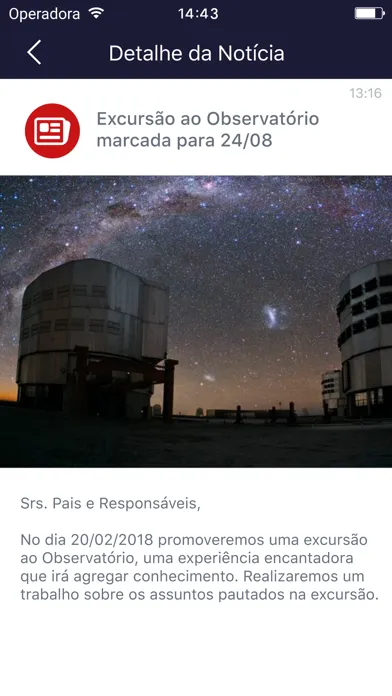 Zrzuty ekranu Colégio Santo Inácio