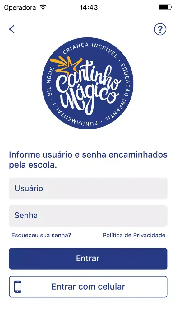 Escola Cantinho Mágico سکرین شاٹس