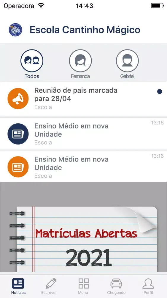 Escola Cantinho Mágico سکرین شاٹس