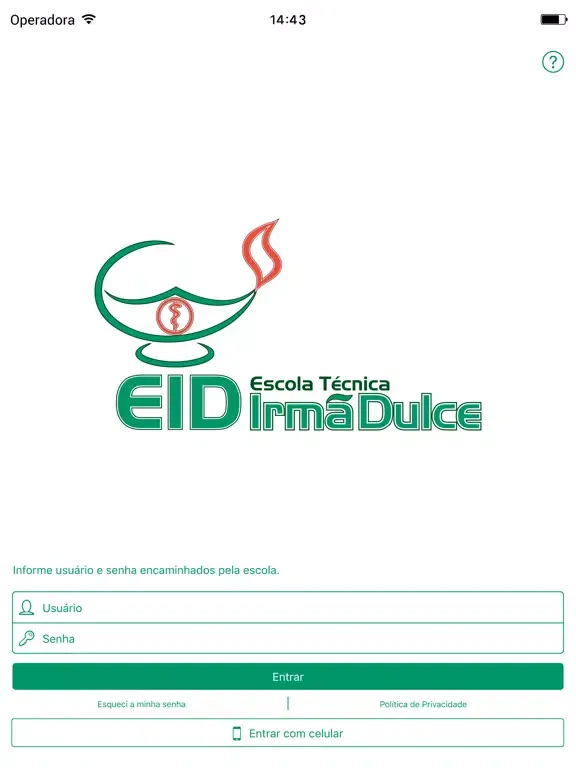 Escola Técnica Irmã Dulce iPad  स्क्रीनशॉट