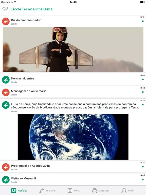 Escola Técnica Irmã Dulce iPad  स्क्रीनशॉट