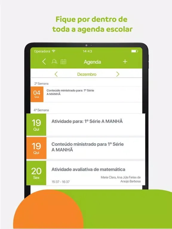 Zrzuty ekranu Escola Santo Tomas De Aquino iPad 