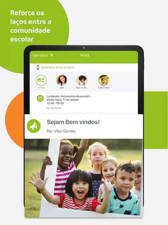 Zrzuty ekranu Escola Santo Tomas De Aquino iPad 