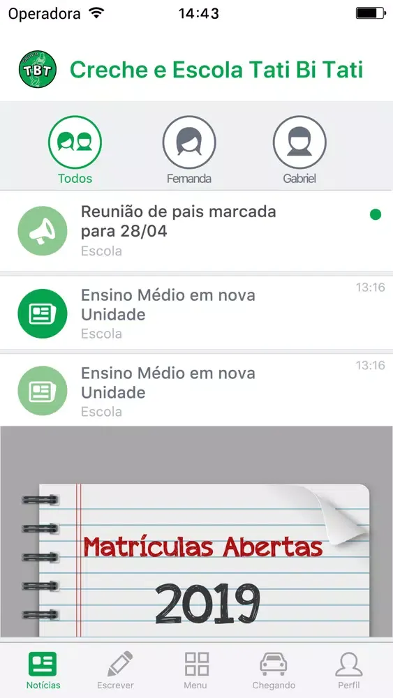 Creche e Escola Tati Bi Tati应用截图
