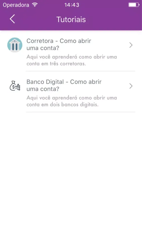 Ảnh chụp màn hình của Posso Investir