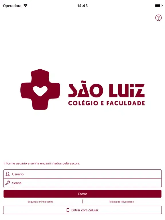 Colégio e Faculdade São Luiz iPad  Screenshots