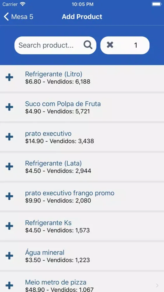 Capturas de pantalla de PaygatePOS Waiters