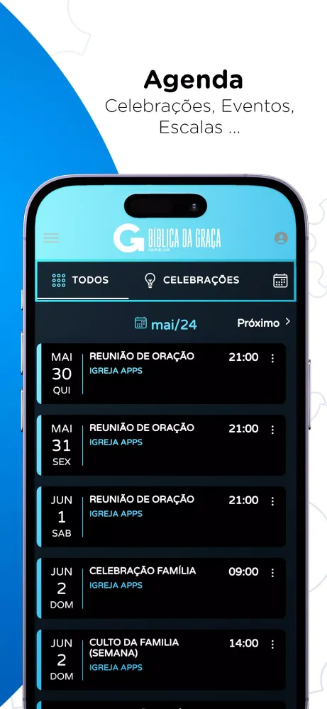 Capturas de pantalla de ﻿Igreja Bíblica da Graça