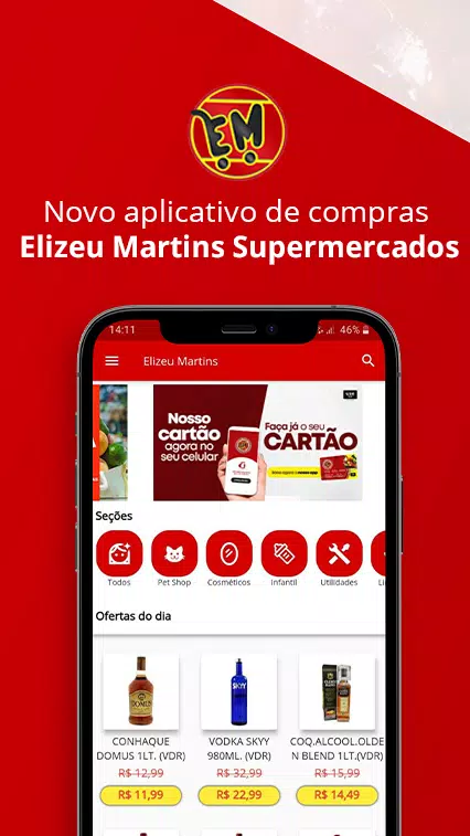 Elizeu Martins Supermercados Screenshots