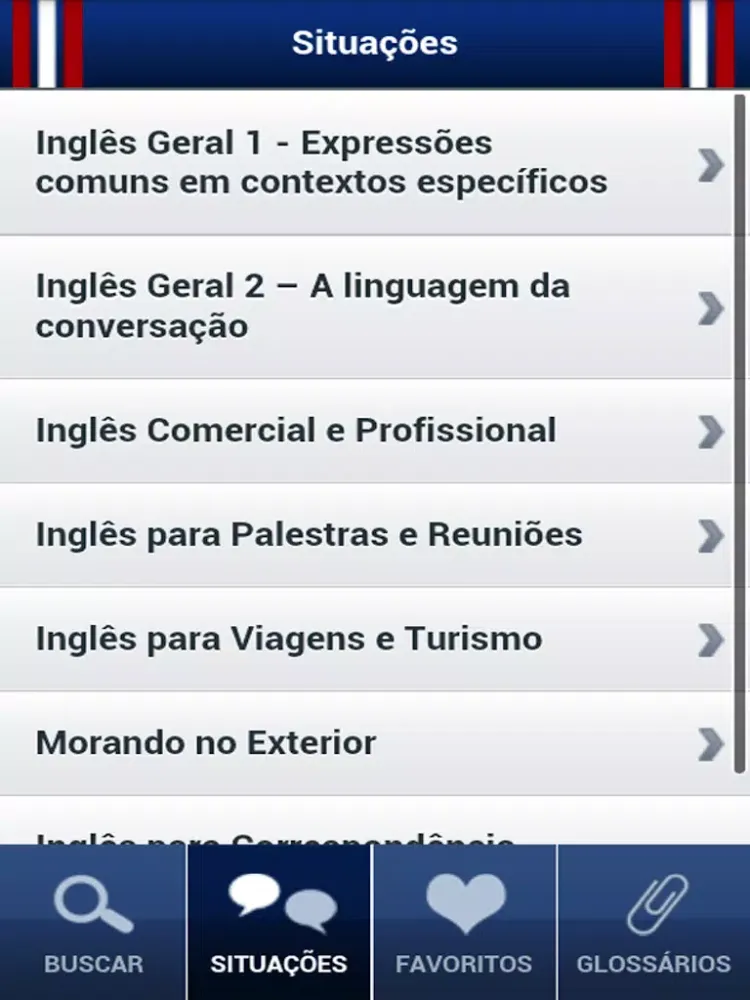 Ảnh chụp màn hình của Como Dizer Tudo em Inglês Premium iPad 