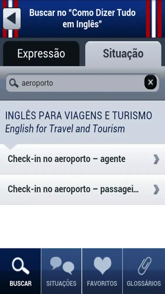 Ảnh chụp màn hình của Como Dizer Tudo em Inglês Premium