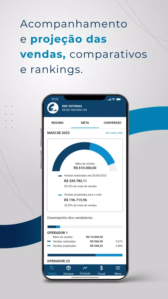 EMC Dashboard Screenshots