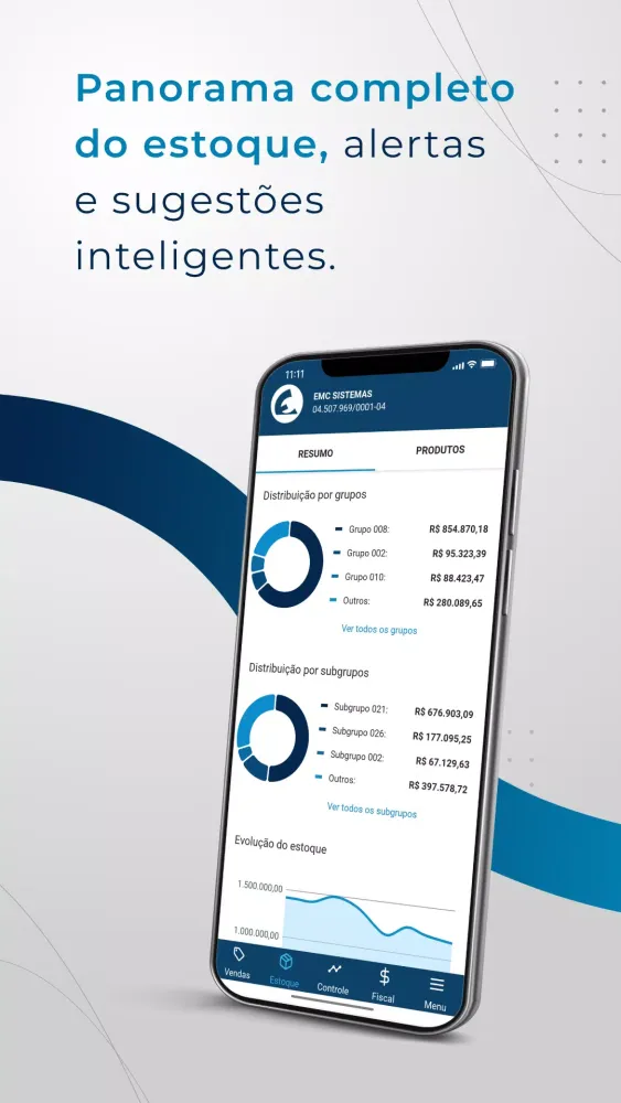 EMC Dashboard Screenshots