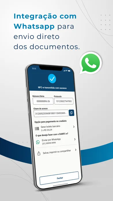 Capturas de tela do EMC PDV