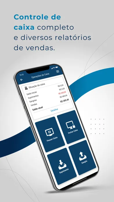 Capturas de tela do EMC PDV