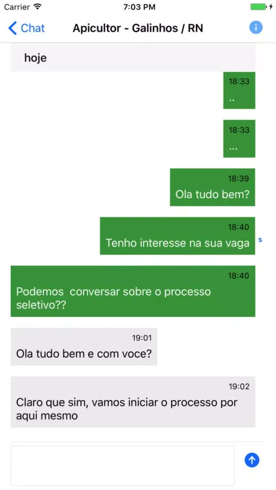 Captures d'écran de Quero Vagas 2.0