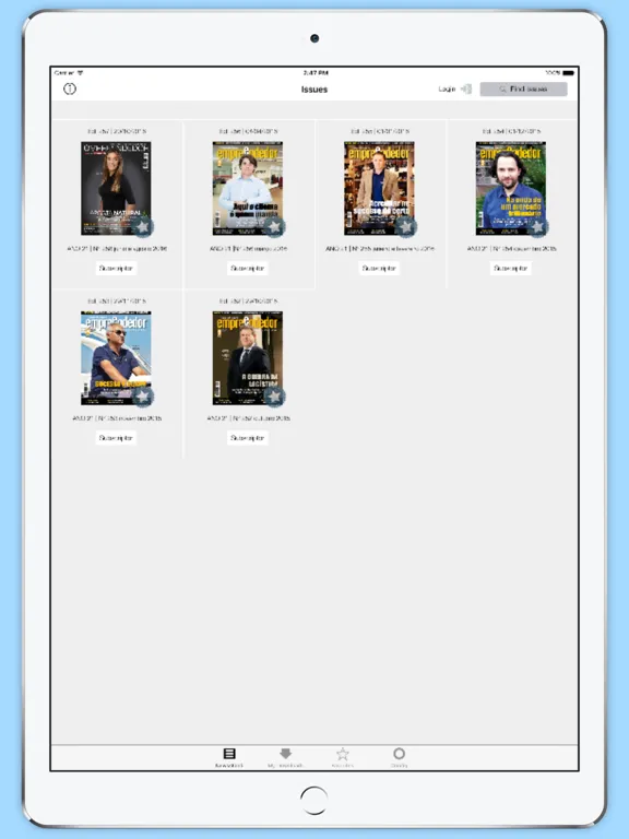 Capturas de pantalla de Revista Empreendedor iPad 