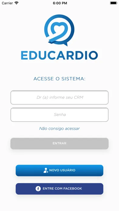 Capturas de tela do Educardio - Prescrição Médica