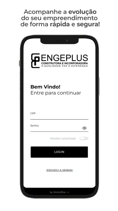 Capturas de tela do Engeplus