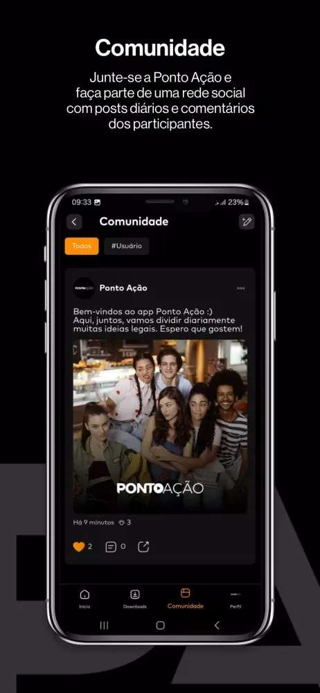 Ponto Ação Screenshots
