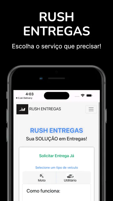 Rush Entregas Screenshots