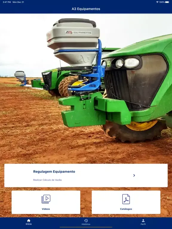 A3 Equipamentos Agrícolas iPad  Screenshots