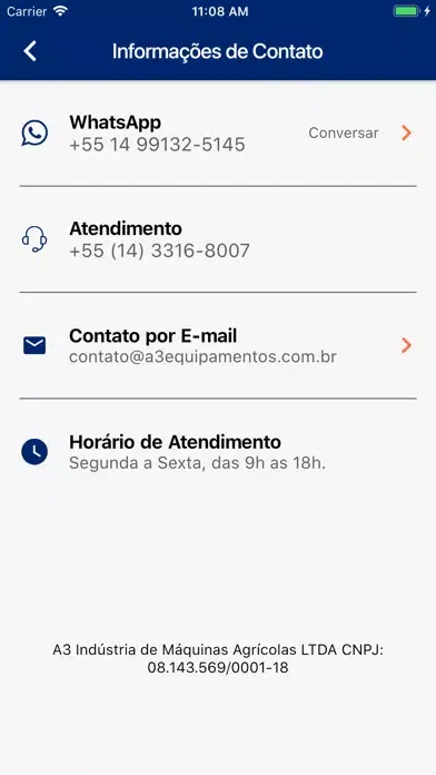 A3 Equipamentos Agrícolas Screenshots