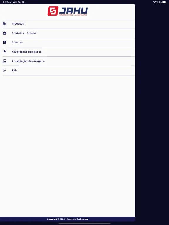 Jahu Borrachas Representantes iPad  Screenshots