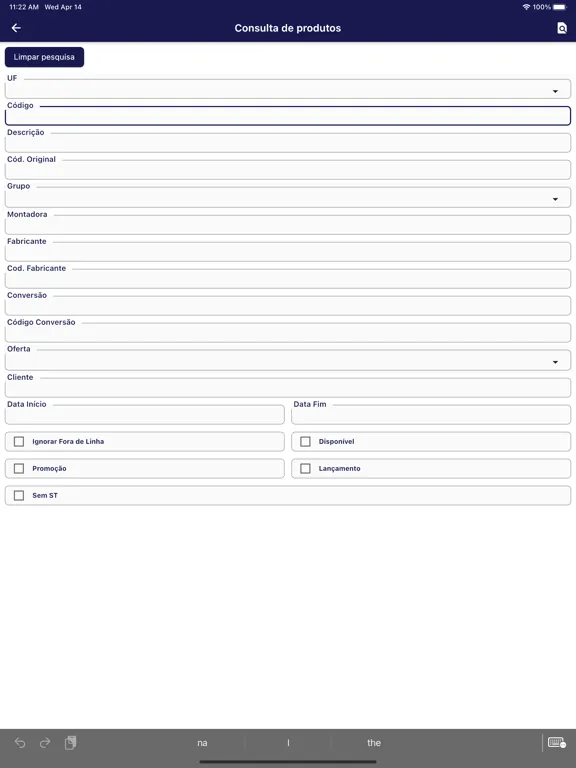 Jahu Borrachas Representantes iPad  Screenshots