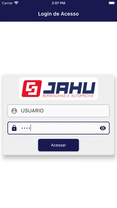 Jahu Borrachas Representantes Screenshots