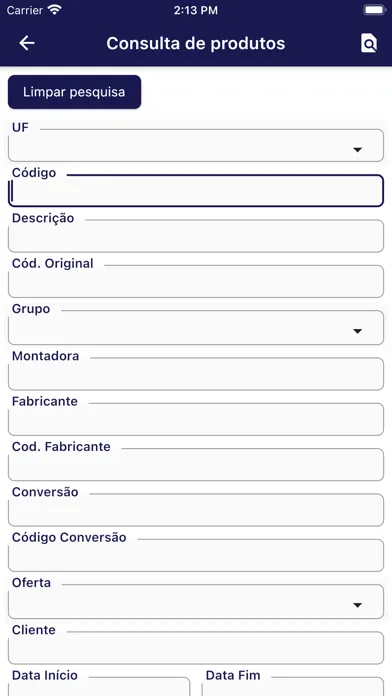 Jahu Borrachas Representantes Screenshots