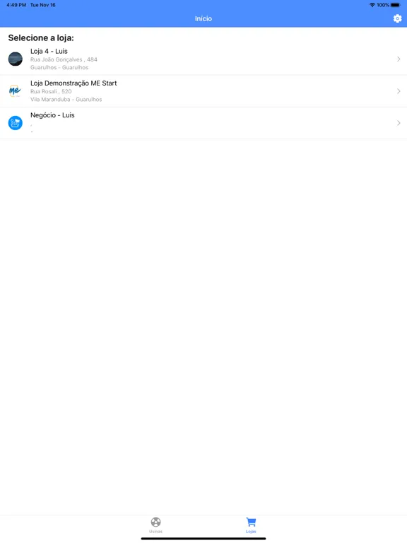 Capturas de pantalla de Usinas iPad 