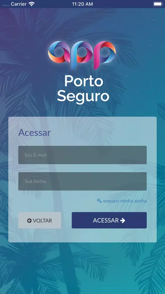 Captures d'écran de App Parking Porto Seguro