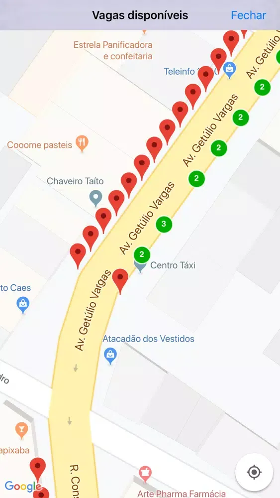 Captures d'écran de App Parking Porto Seguro