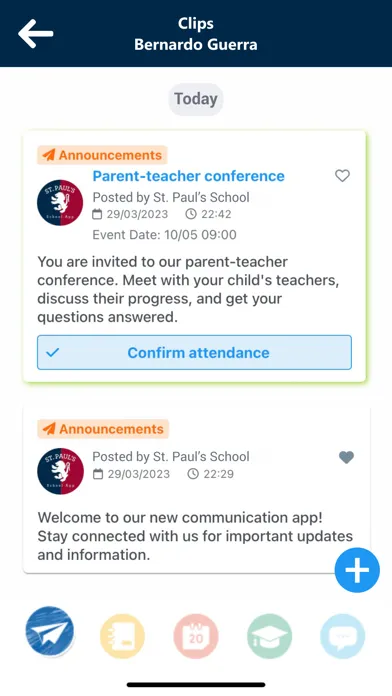 Capturas de tela do St. Paul's School, Brazil
