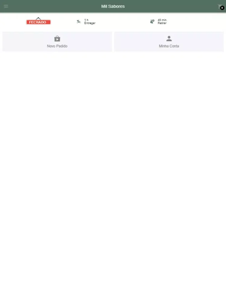 ภาพหน้าจอของ Mil Sabores iPad 