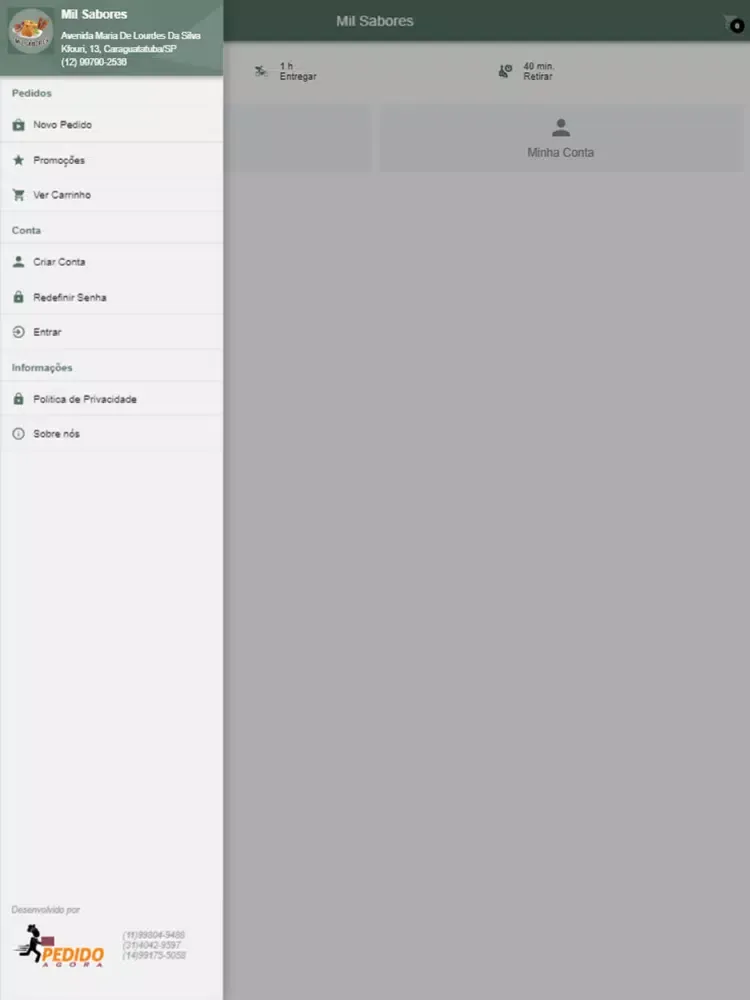 ภาพหน้าจอของ Mil Sabores iPad 