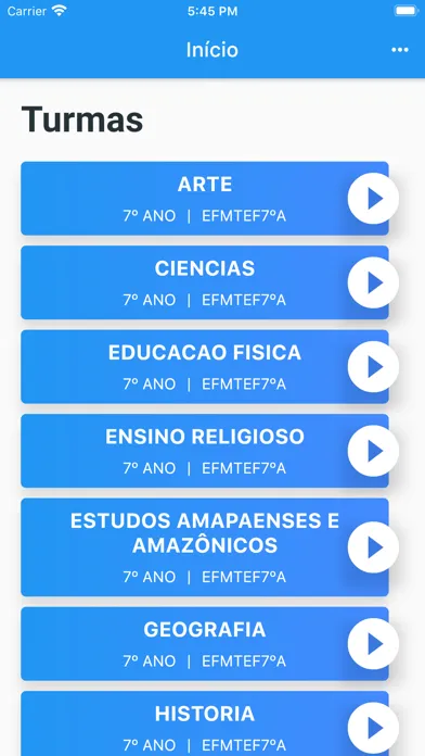 Conferência SIGEduc AP Ekran Görüntüleri