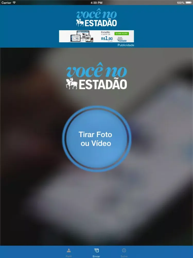 Você no Estadão iPad  Screenshots