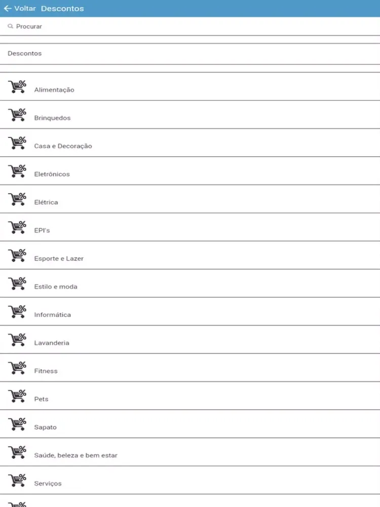 Screenshot di Clube de Desconto Botucatu iPad 