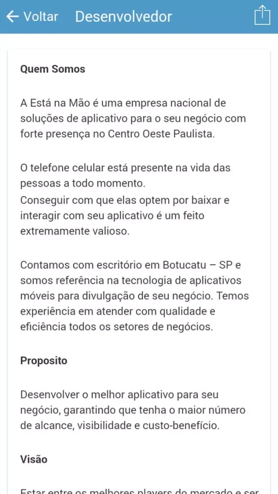 Screenshot di Clube de Desconto Botucatu